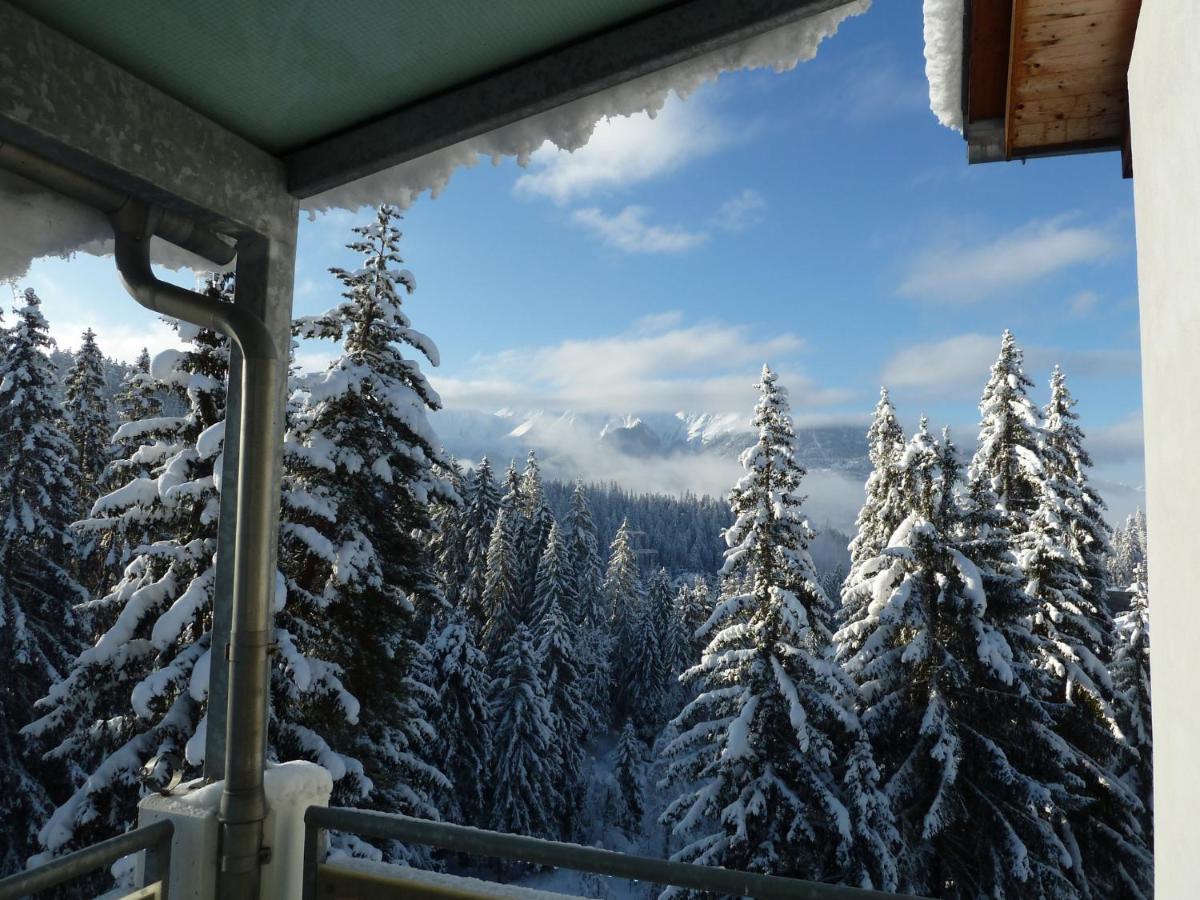 Moutain View Apartment Laax Luaran gambar