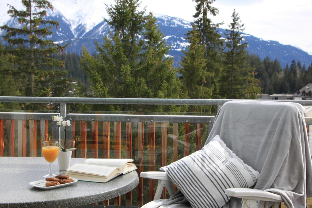 Moutain View Apartment Laax Luaran gambar