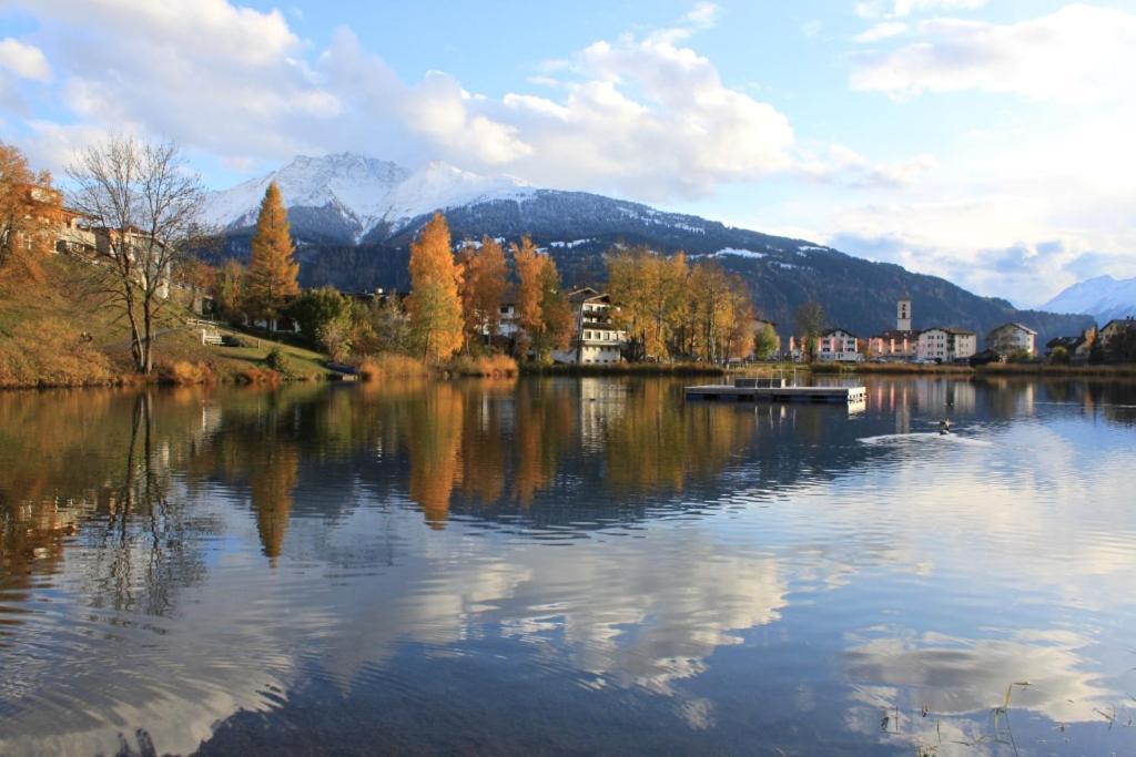 Moutain View Apartment Laax Luaran gambar