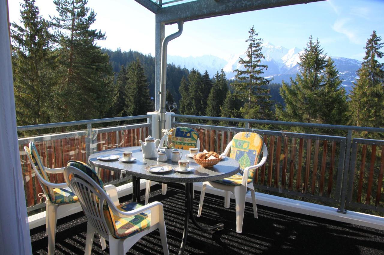 Moutain View Apartment Laax Luaran gambar